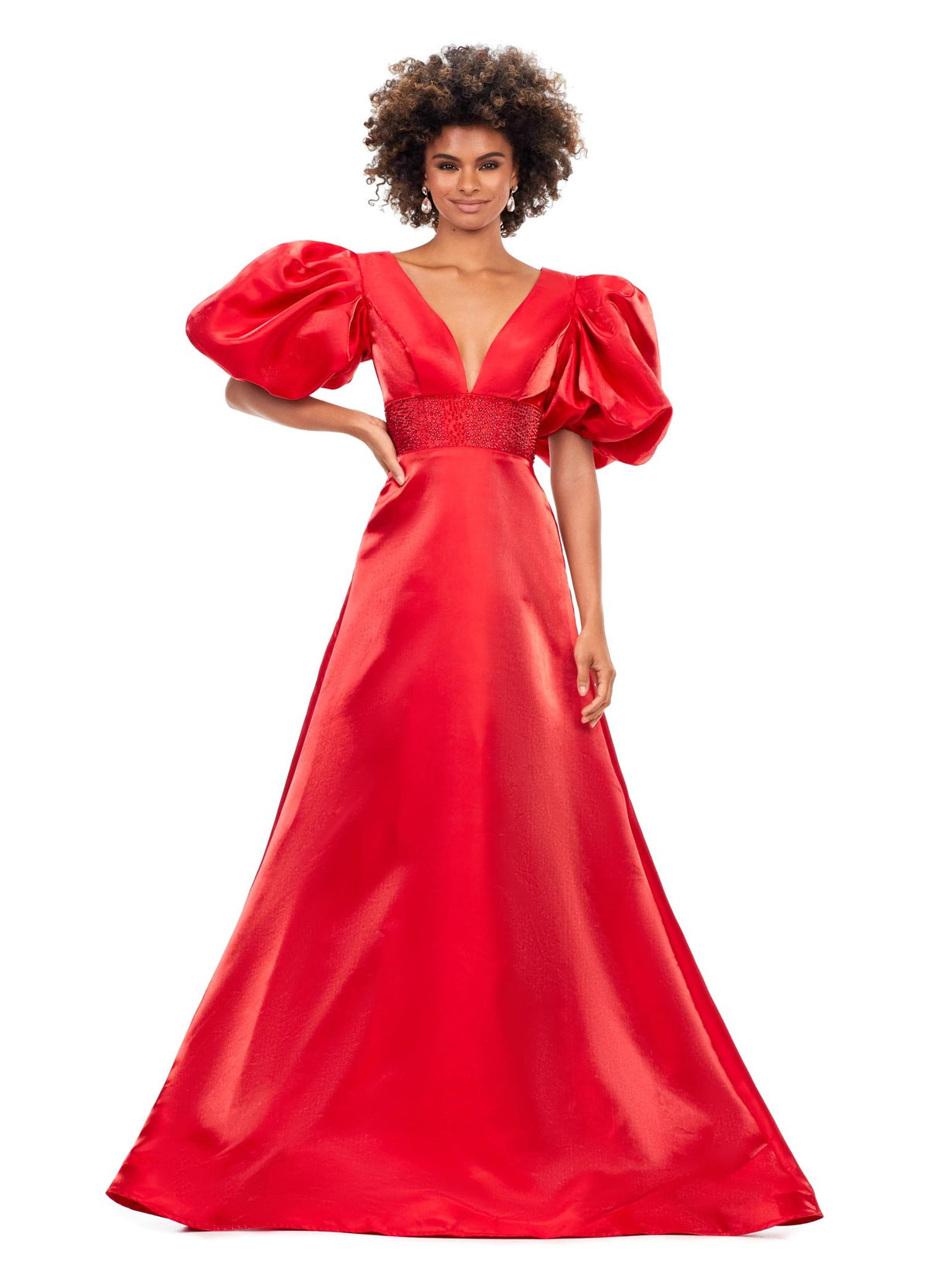 ASHLEYlauren Dresses 0 / Red ASHLEYlauren 11378