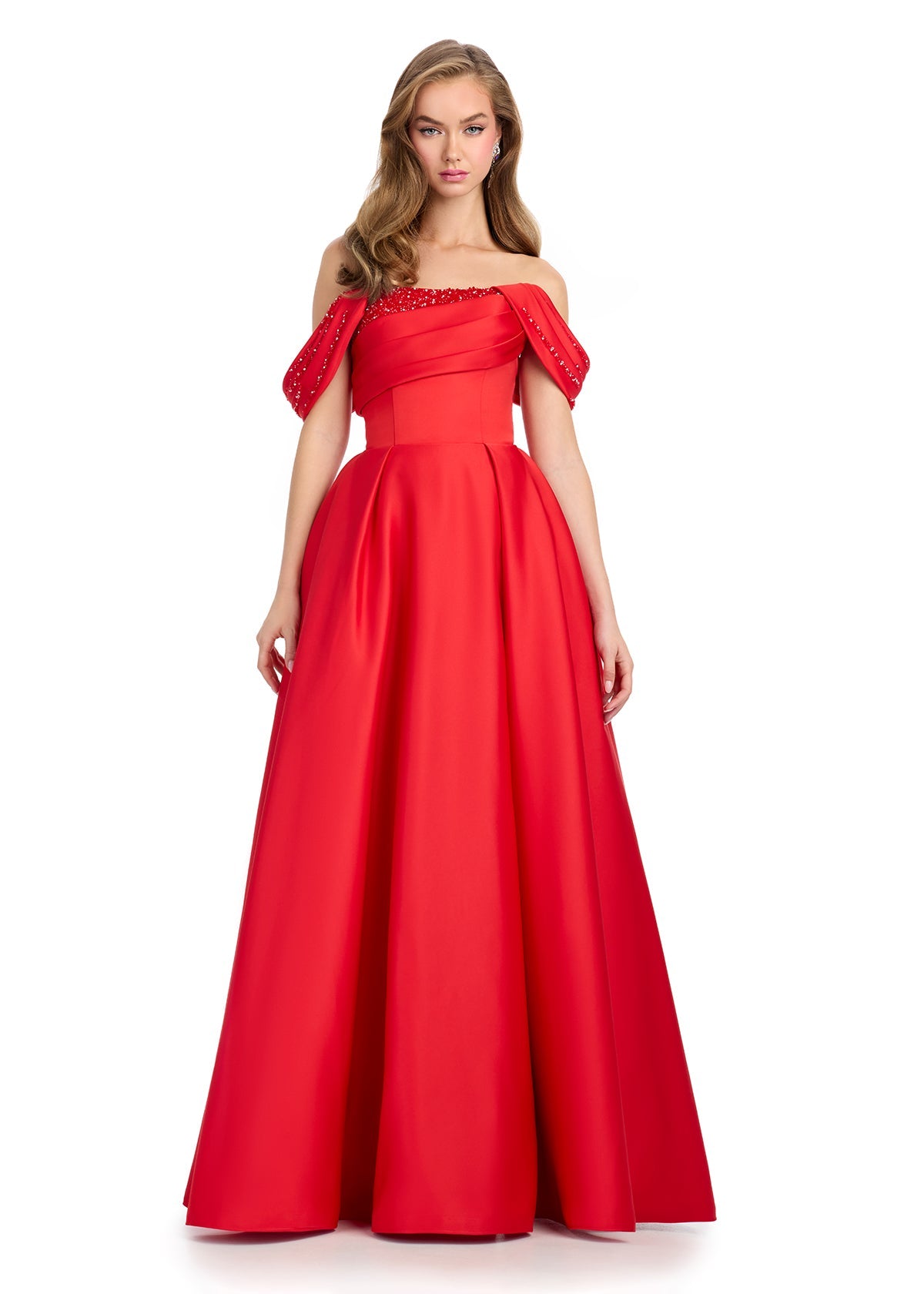 ASHLEYlauren Dresses 0 / Red ASHLEYlauren 12017