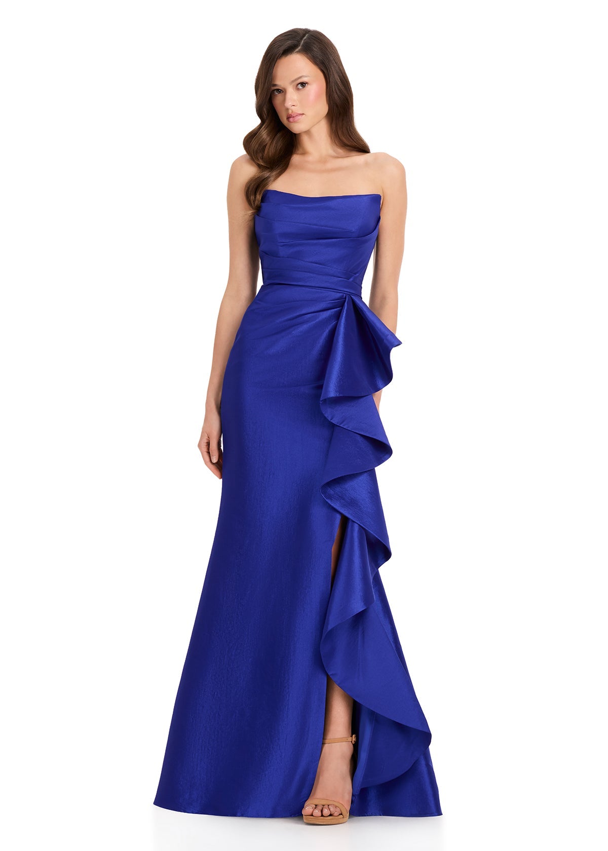 ASHLEYlauren Dresses 0 / Royal ASHLEYlauren E12368