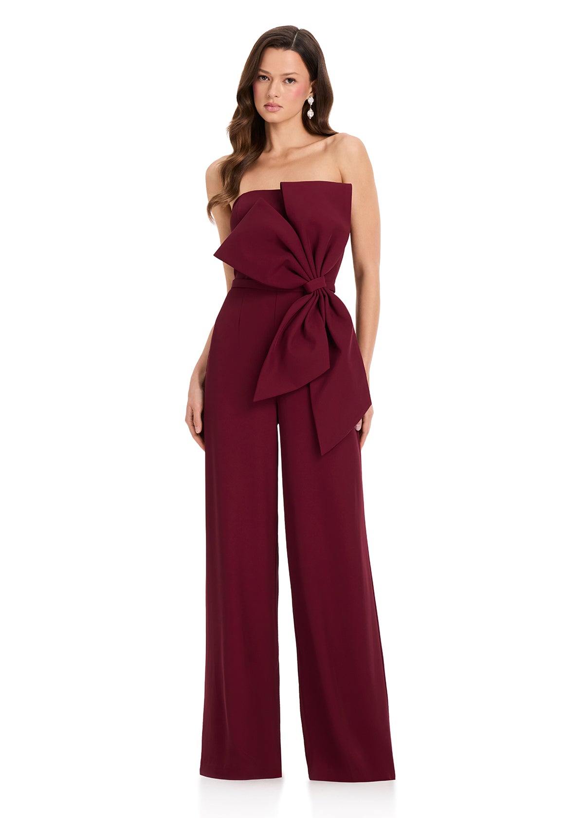 ASHLEYlauren Dresses 0 / Wine ASHLEYlauren E12385