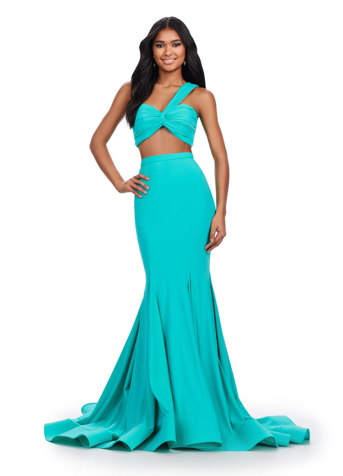 ASHLEYlauren Dresses 00 / Aqua ASHLEYlauren 11646