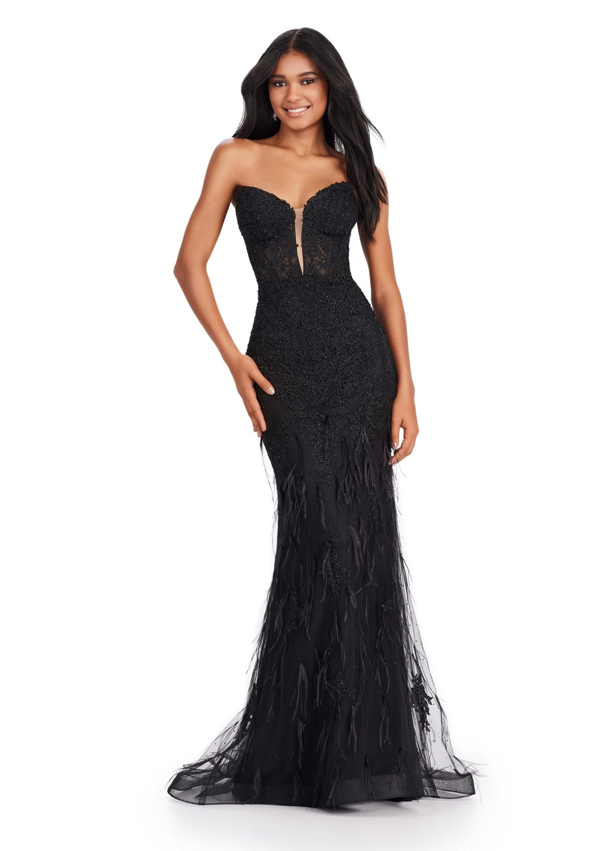 ASHLEYlauren Dresses 00 / Black ASHLEYlauren 11483