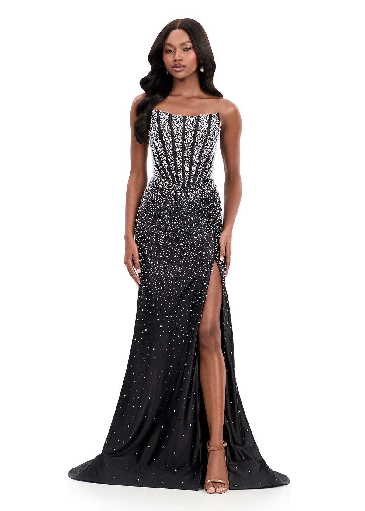 ASHLEYlauren Dresses 00 / Black ASHLEYlauren 12356