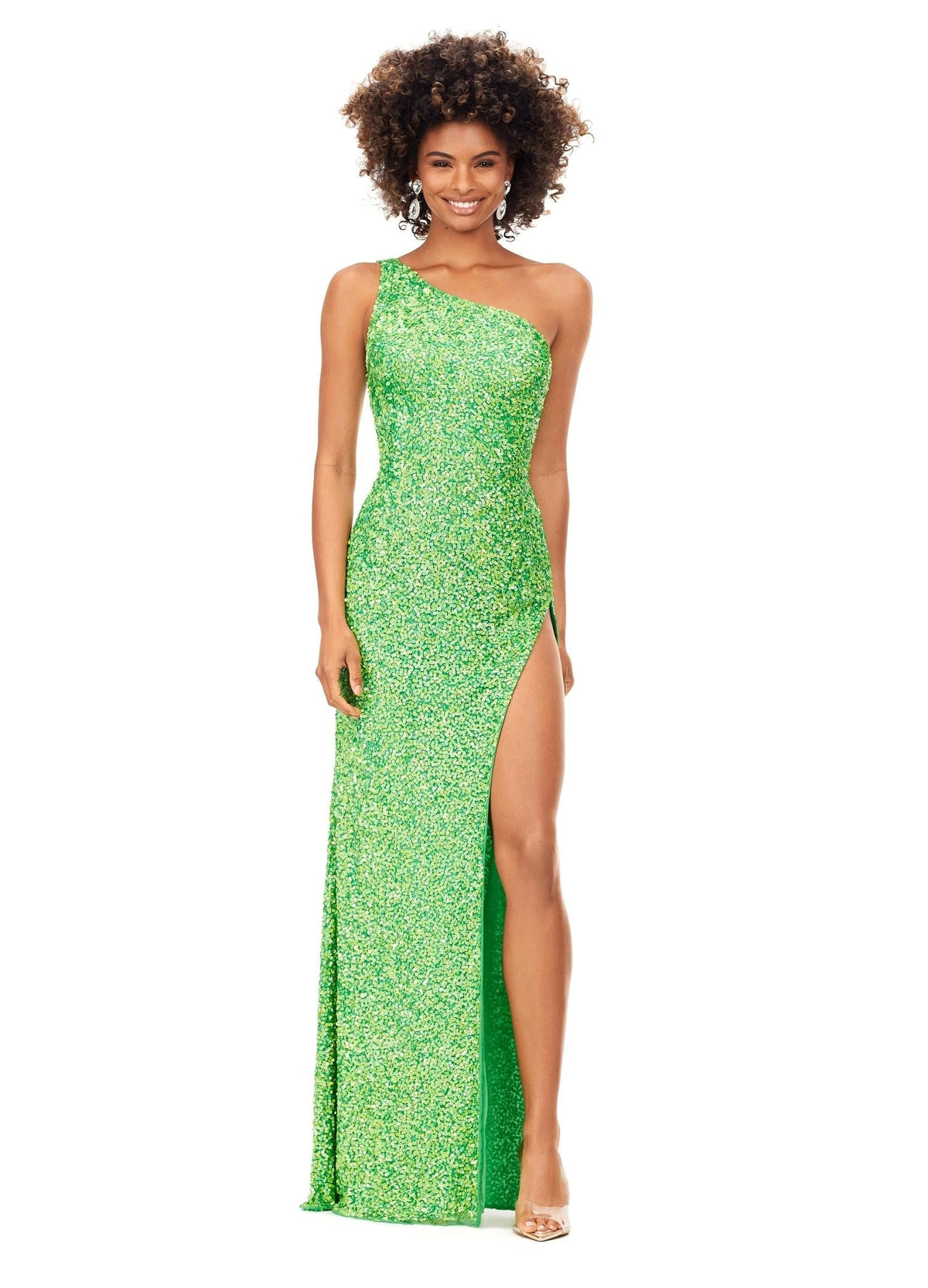 ASHLEYlauren Dresses 00 / Electric Lime ASHLEYlauren 11285