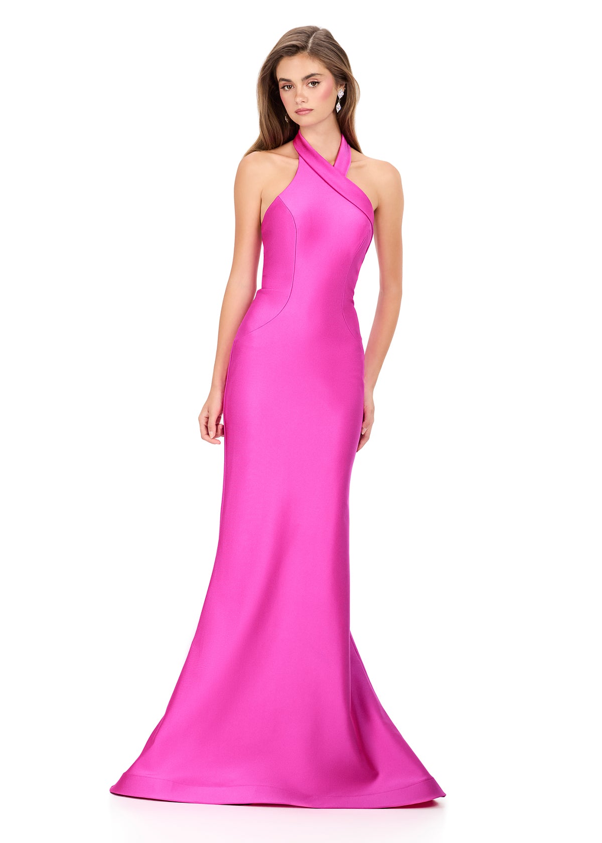 ASHLEYlauren Dresses 00 / Fuchsia ASHLEYlauren 12162