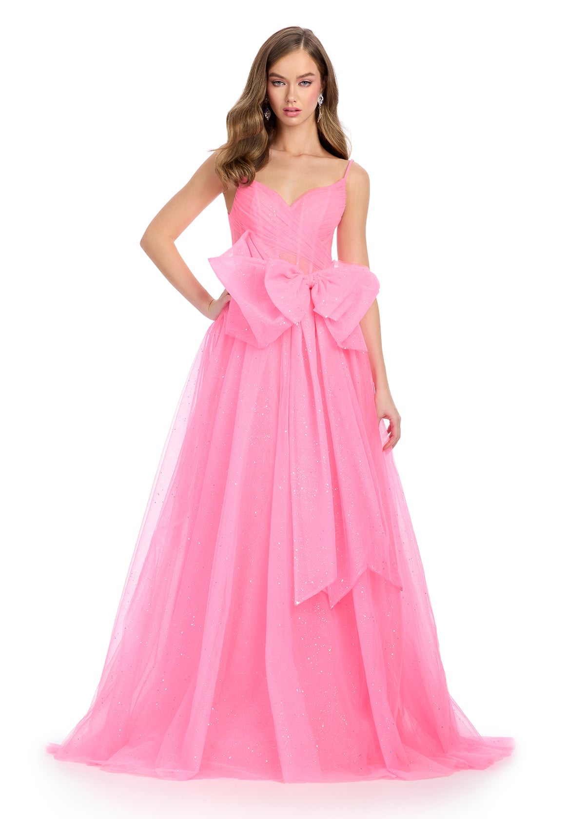 ASHLEYlauren Dresses 00 / Hot Pink ASHLEYlauren 11841