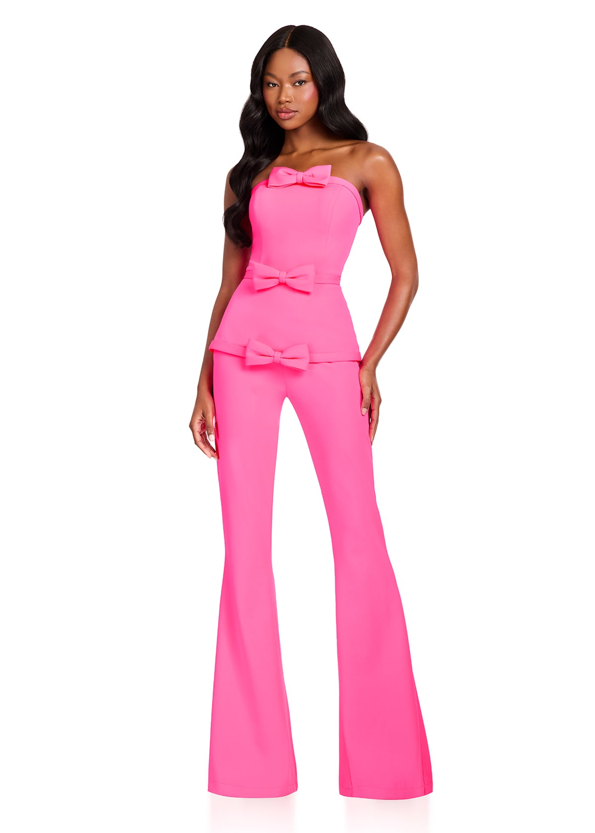 ASHLEYlauren Dresses 00 / Hot Pink ASHLEYlauren 12427