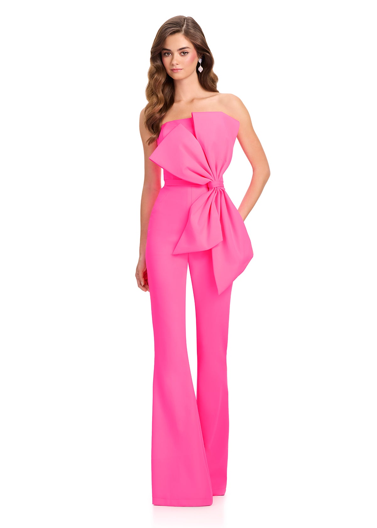 ASHLEYlauren Dresses 00 / Hot Pink ASHLEYlauren 12429