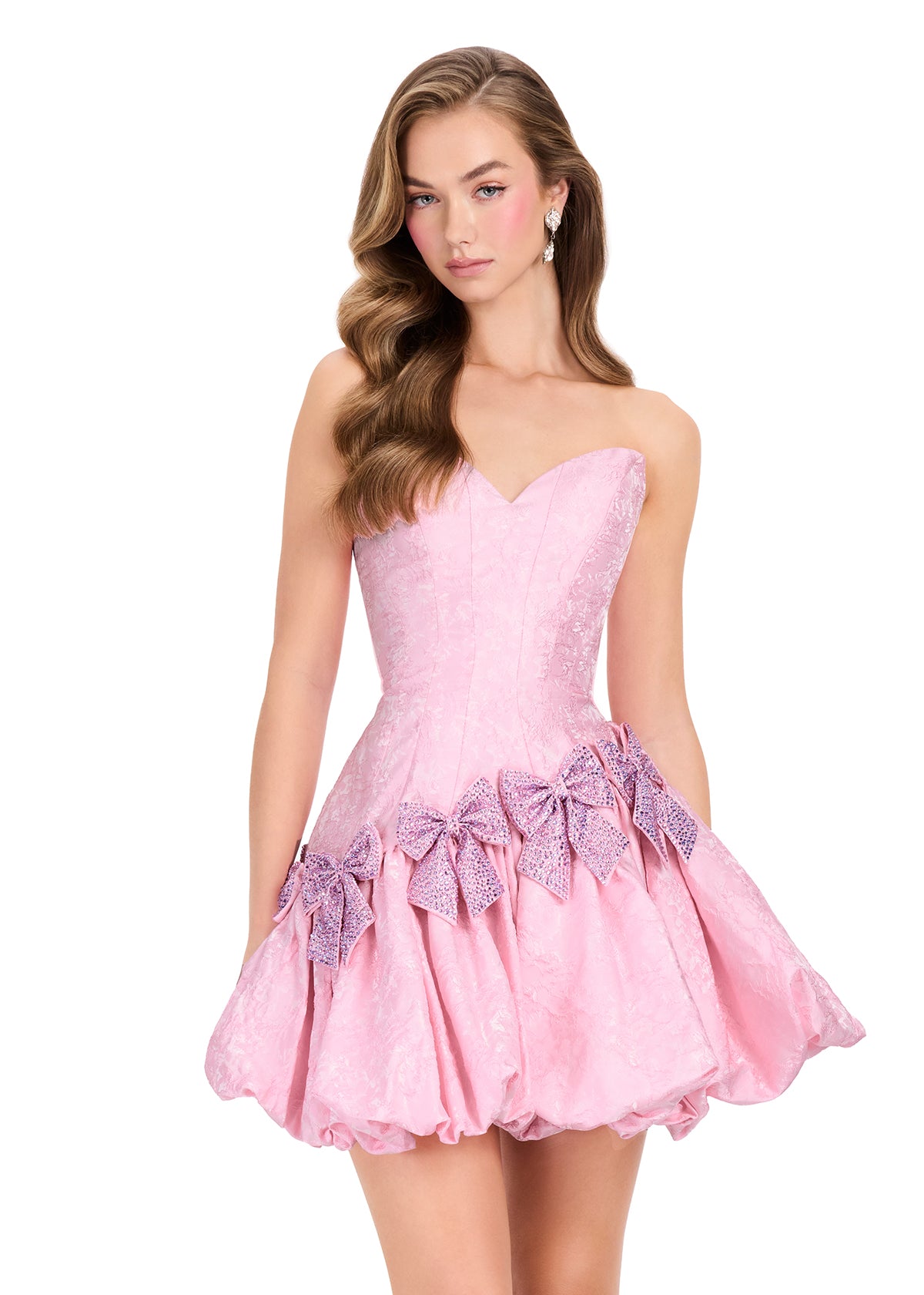 ASHLEYlauren Dresses 00 / Ice Pink ASHLEYlauren 40083