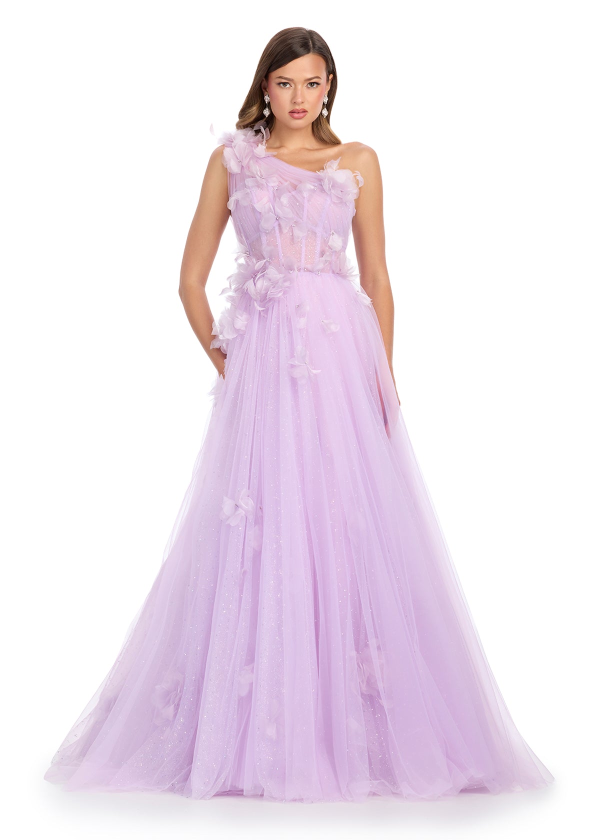 ASHLEYlauren Dresses 00 / Lilac ASHLEYlauren 11843