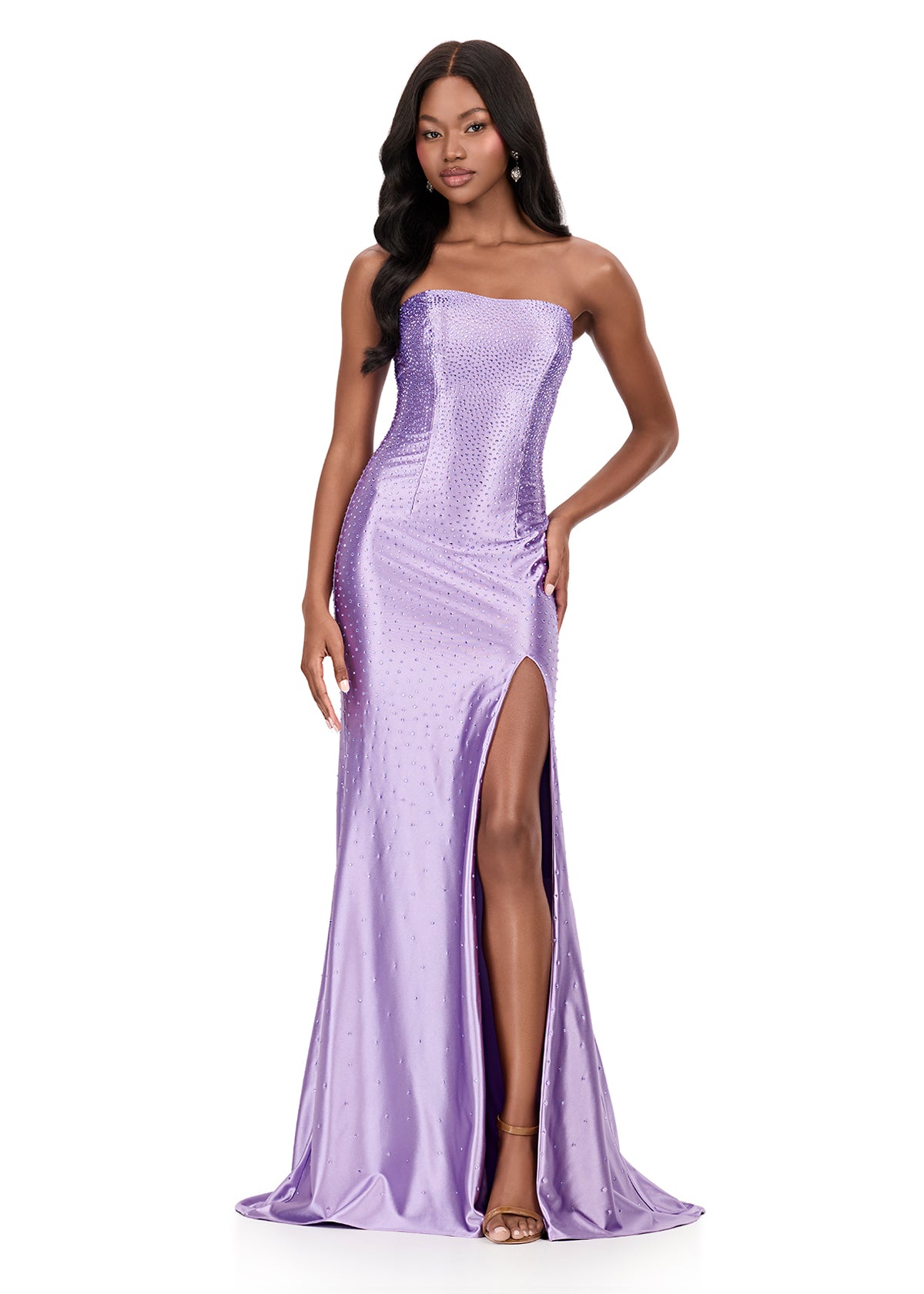 ASHLEYlauren Dresses 00 / Lilac ASHLEYlauren 12200