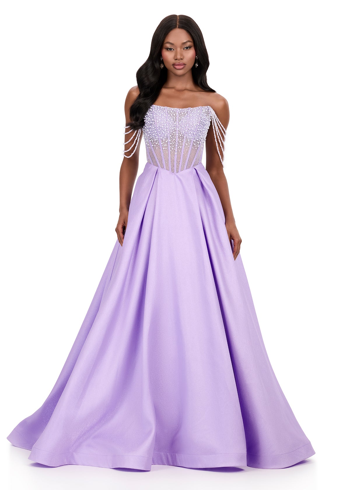 ASHLEYlauren Dresses 00 / Lilac ASHLEYlauren 12248