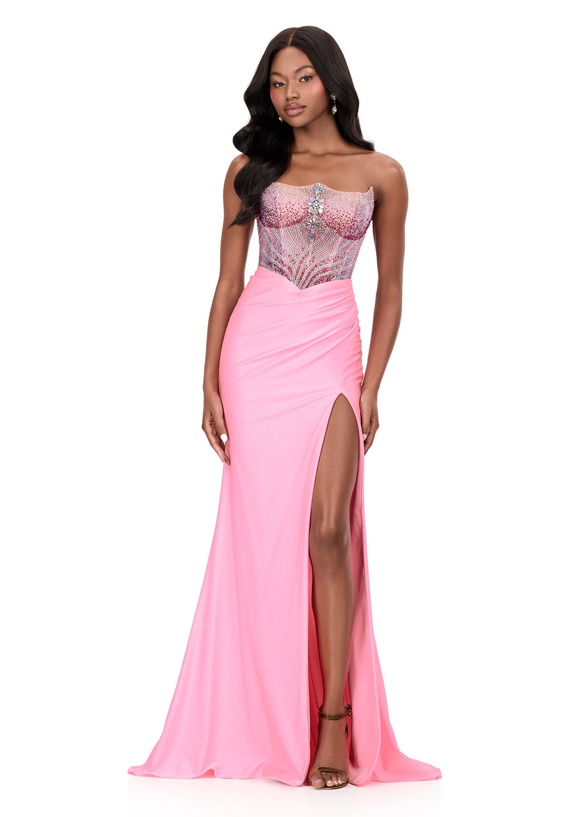 ASHLEYlauren Dresses 00 / Pink ASHLEYlauren 12197