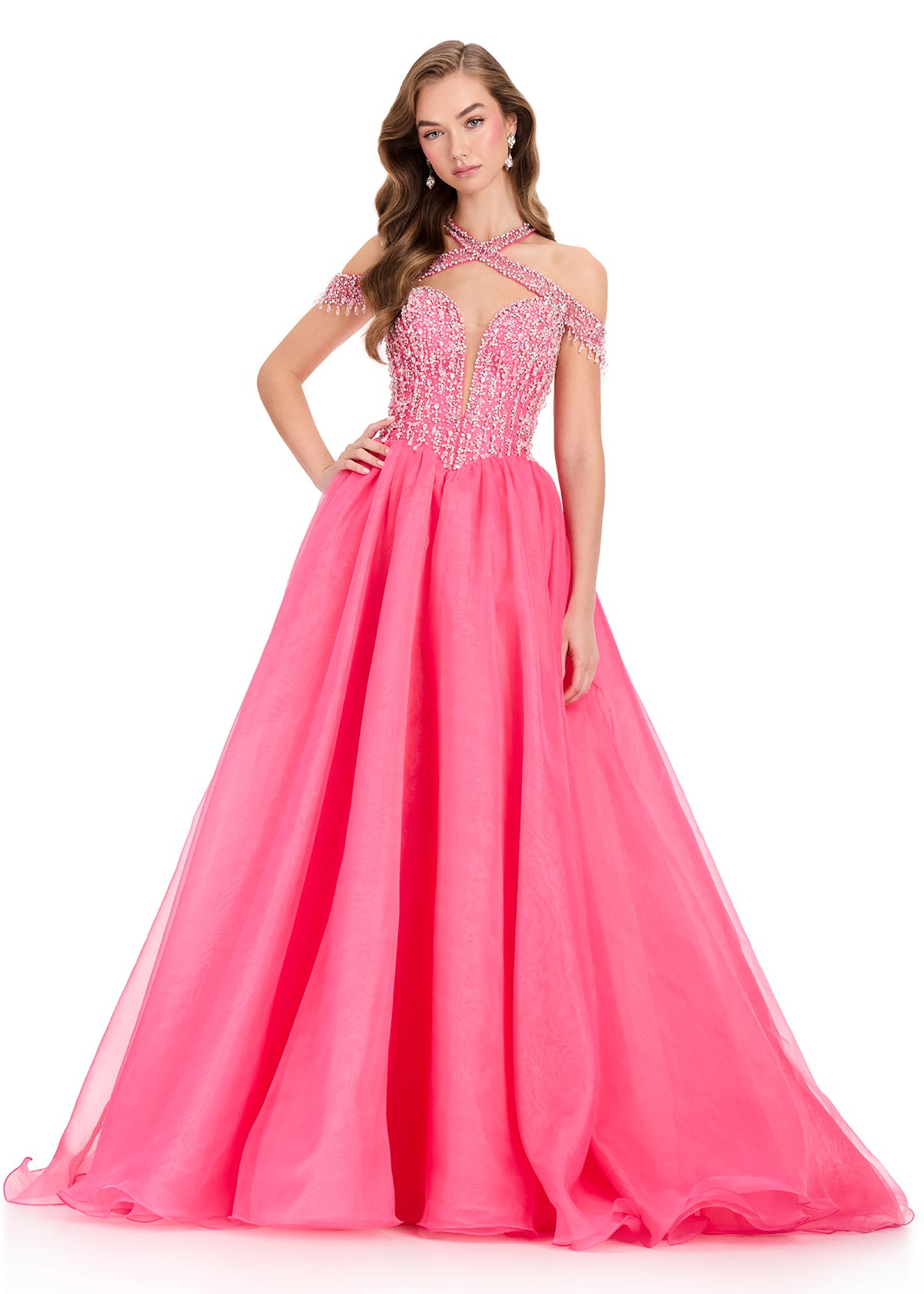 ASHLEYlauren Dresses 00 / Pink ASHLEYlauren 12393