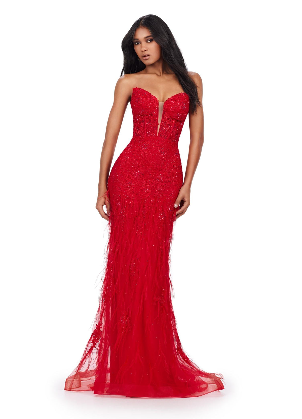 ASHLEYlauren Dresses 00 / Red ASHLEYlauren 11483