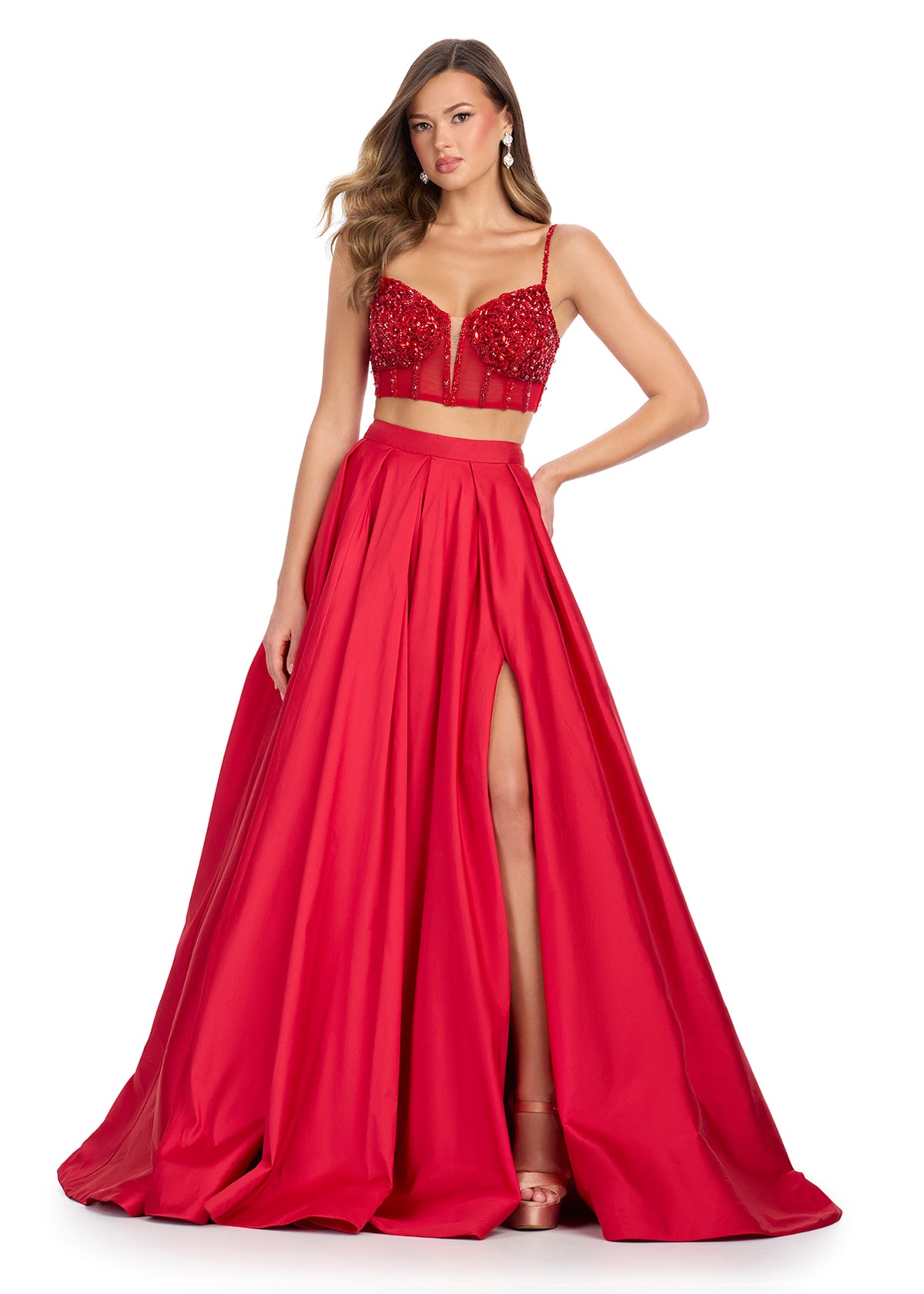 ASHLEYlauren Dresses 00 / Red ASHLEYlauren 11826