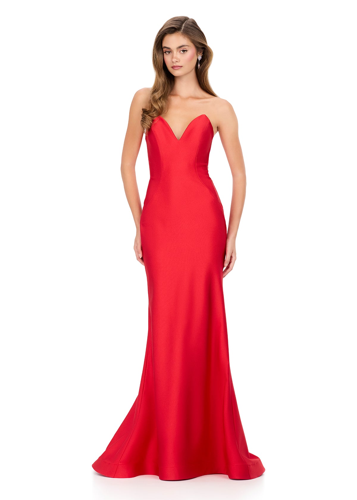 ASHLEYlauren Dresses 00 / Red ASHLEYlauren 12164