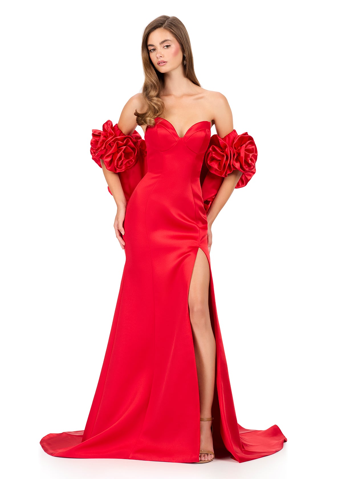 ASHLEYlauren Dresses 00 / Red ASHLEYlauren 12185