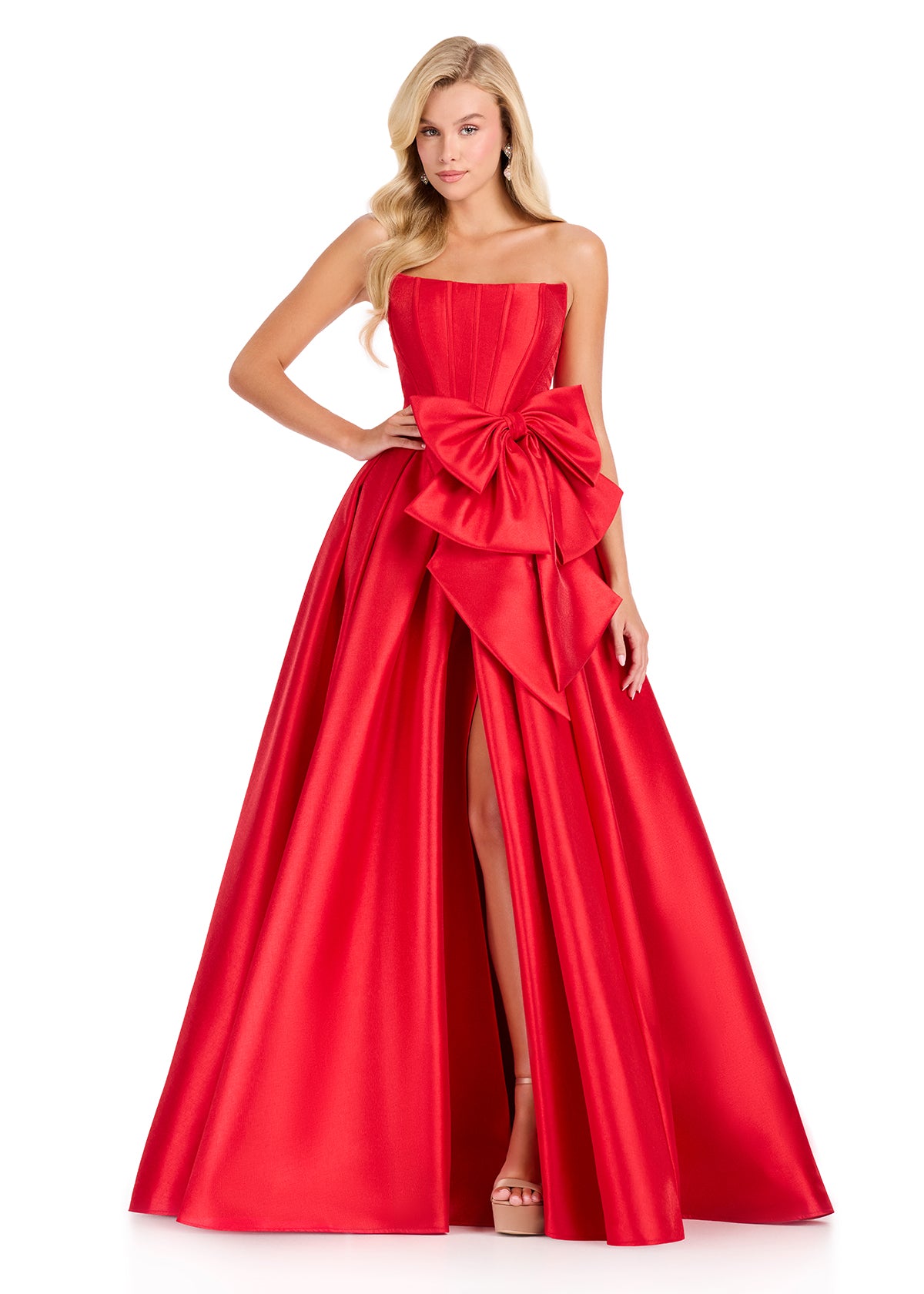ASHLEYlauren Dresses 00 / Red ASHLEYlauren 12388