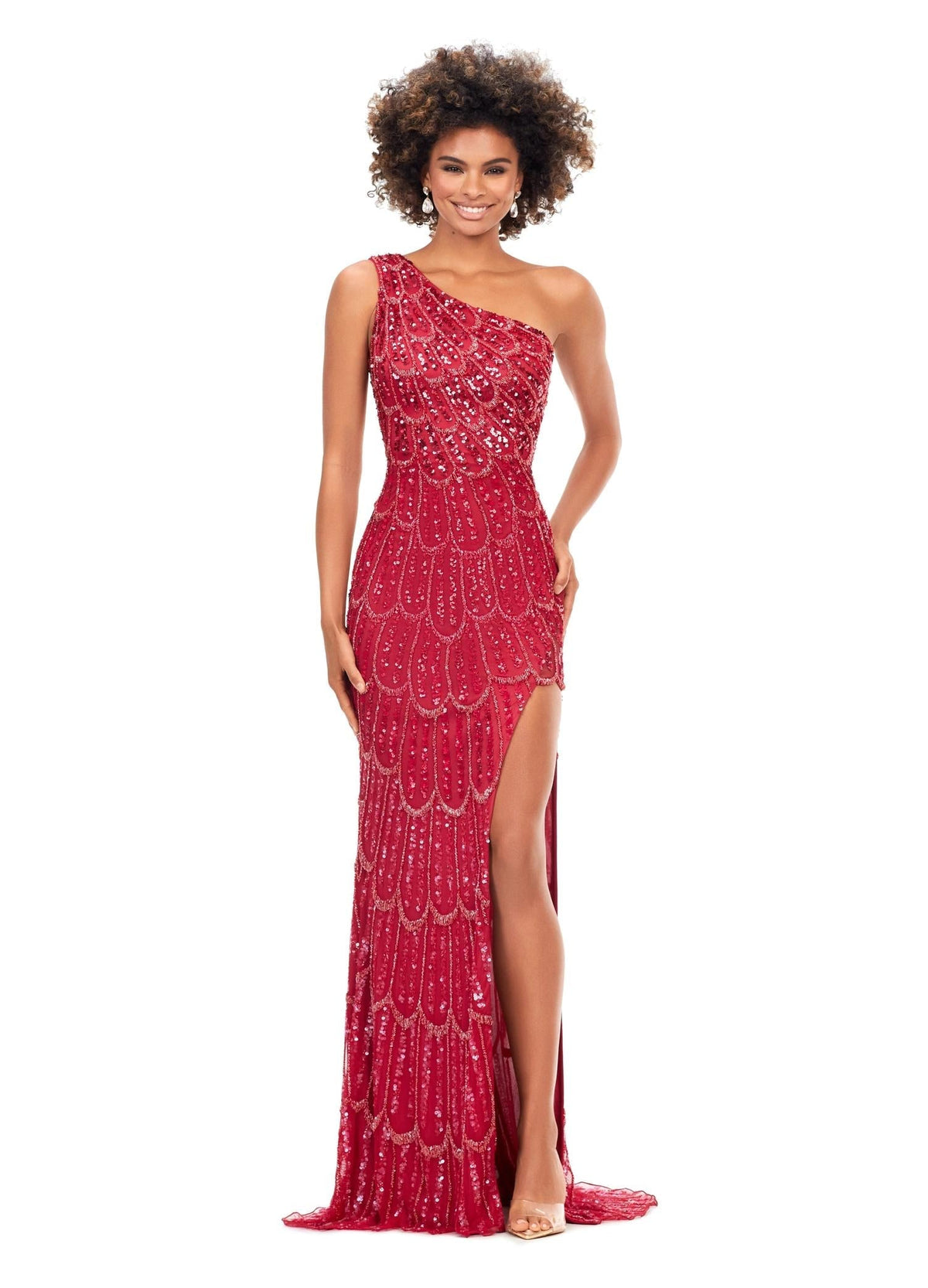ASHLEYlauren Dresses 00 / Ruby Red ASHLEYlauren 11284
