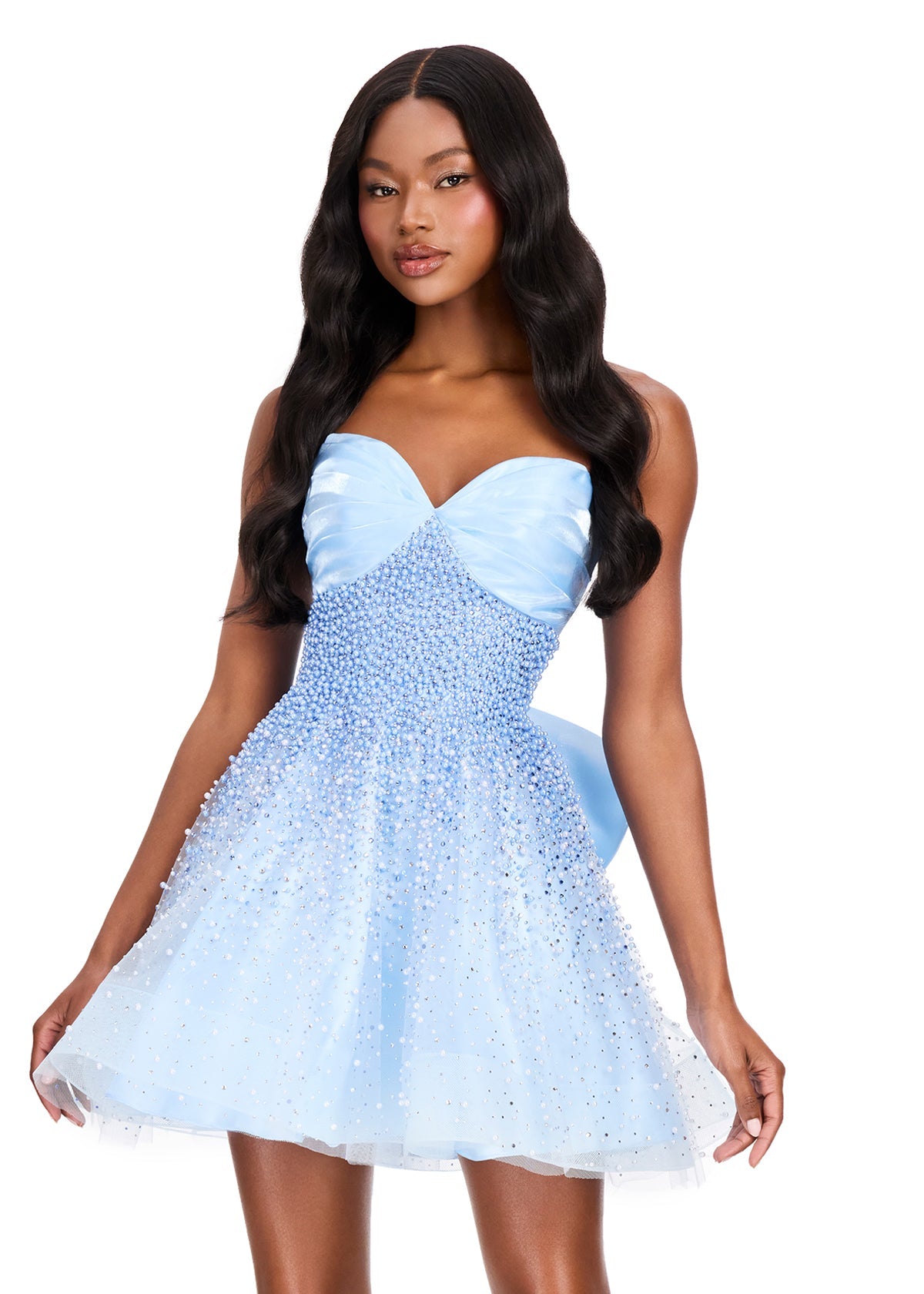 ASHLEYlauren Dresses 00 / Sky ASHLEYlauren 40066