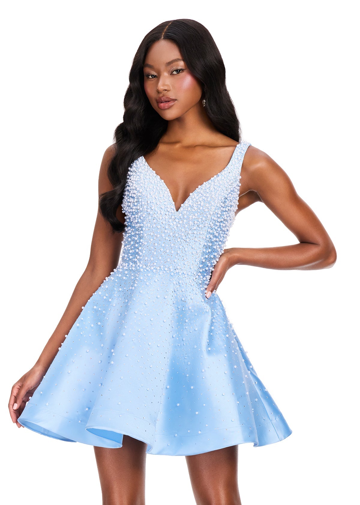 ASHLEYlauren Dresses 00 / Sky ASHLEYlauren 40081
