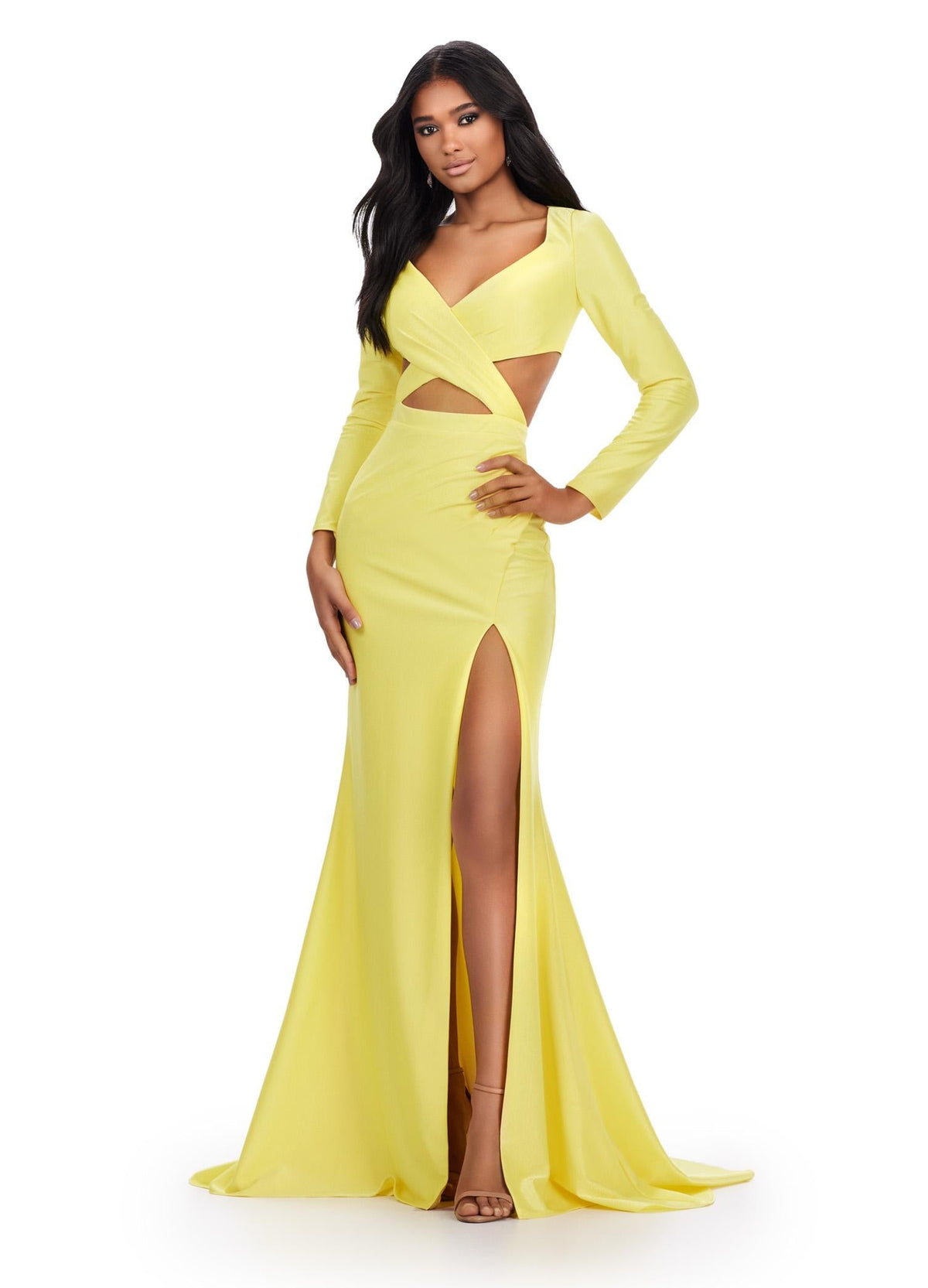 ASHLEYlauren Dresses 00 / Yellow ASHLEYlauren 11607