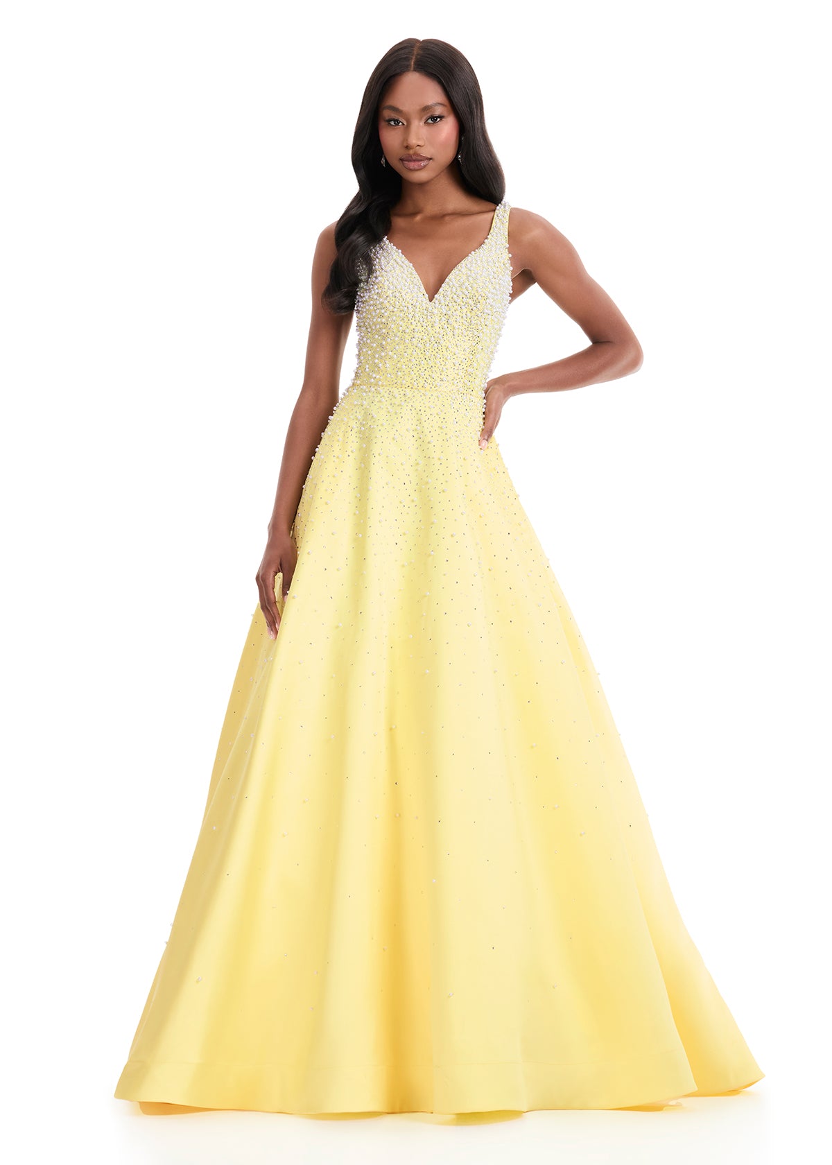 ASHLEYlauren Dresses 00 / Yellow ASHLEYlauren 12160