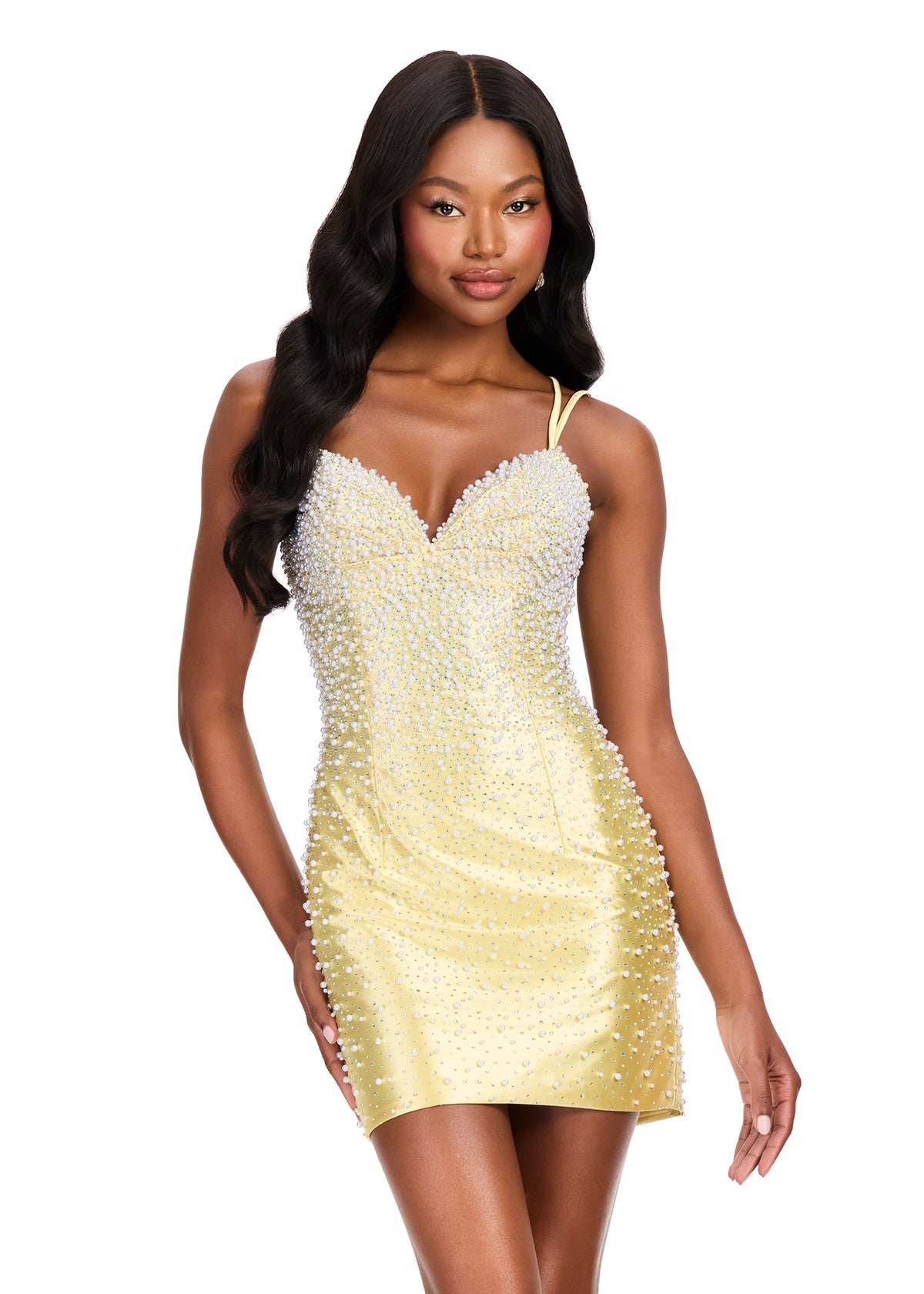 ASHLEYlauren Dresses 00 / Yellow ASHLEYlauren 40045