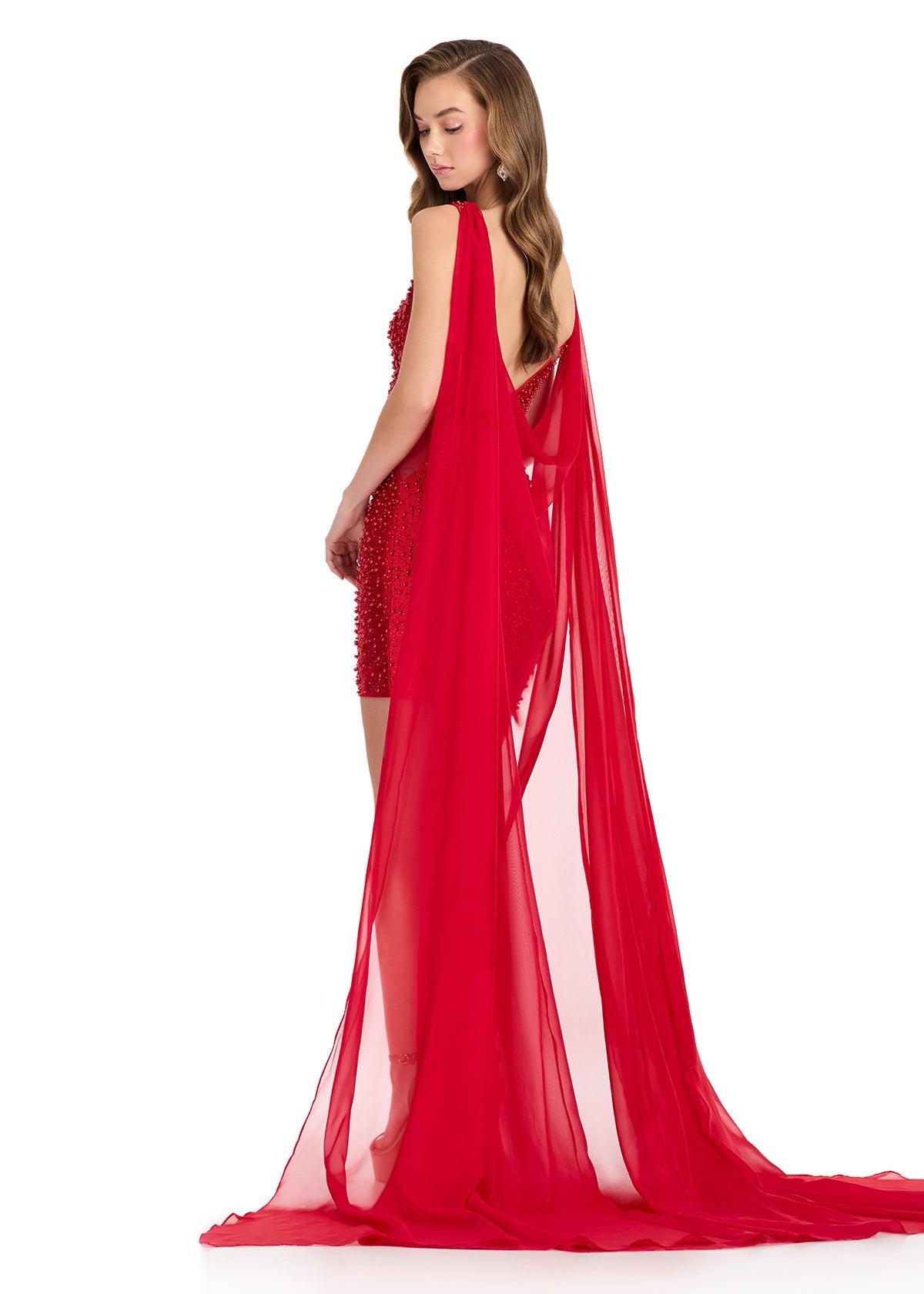 ASHLEYlauren Dresses One Size / Red ASHLEYlauren 1868