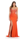 ASHLEYlauren Pageant Dresses 0 / Orange ASHLEYlauren 11864