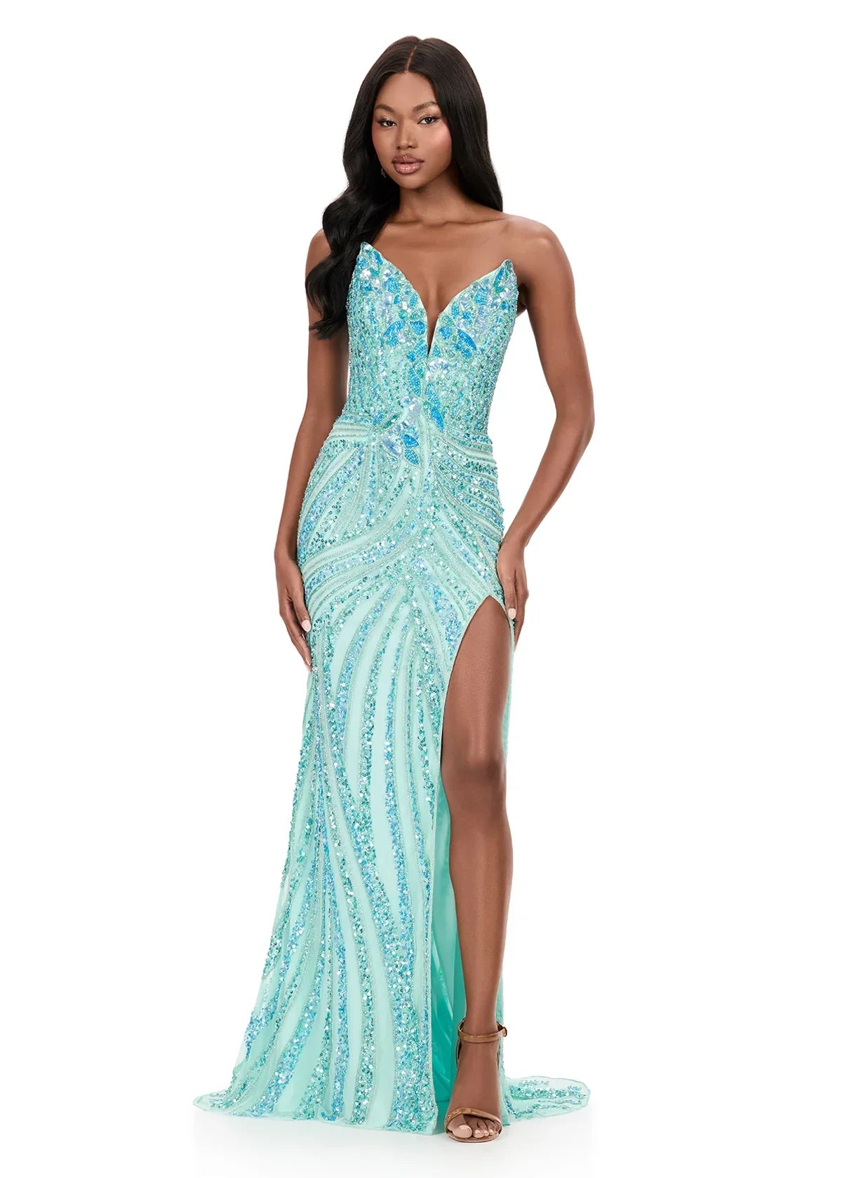 ASHLEYlauren Prom Dress ASHLEYLAUREN 12230