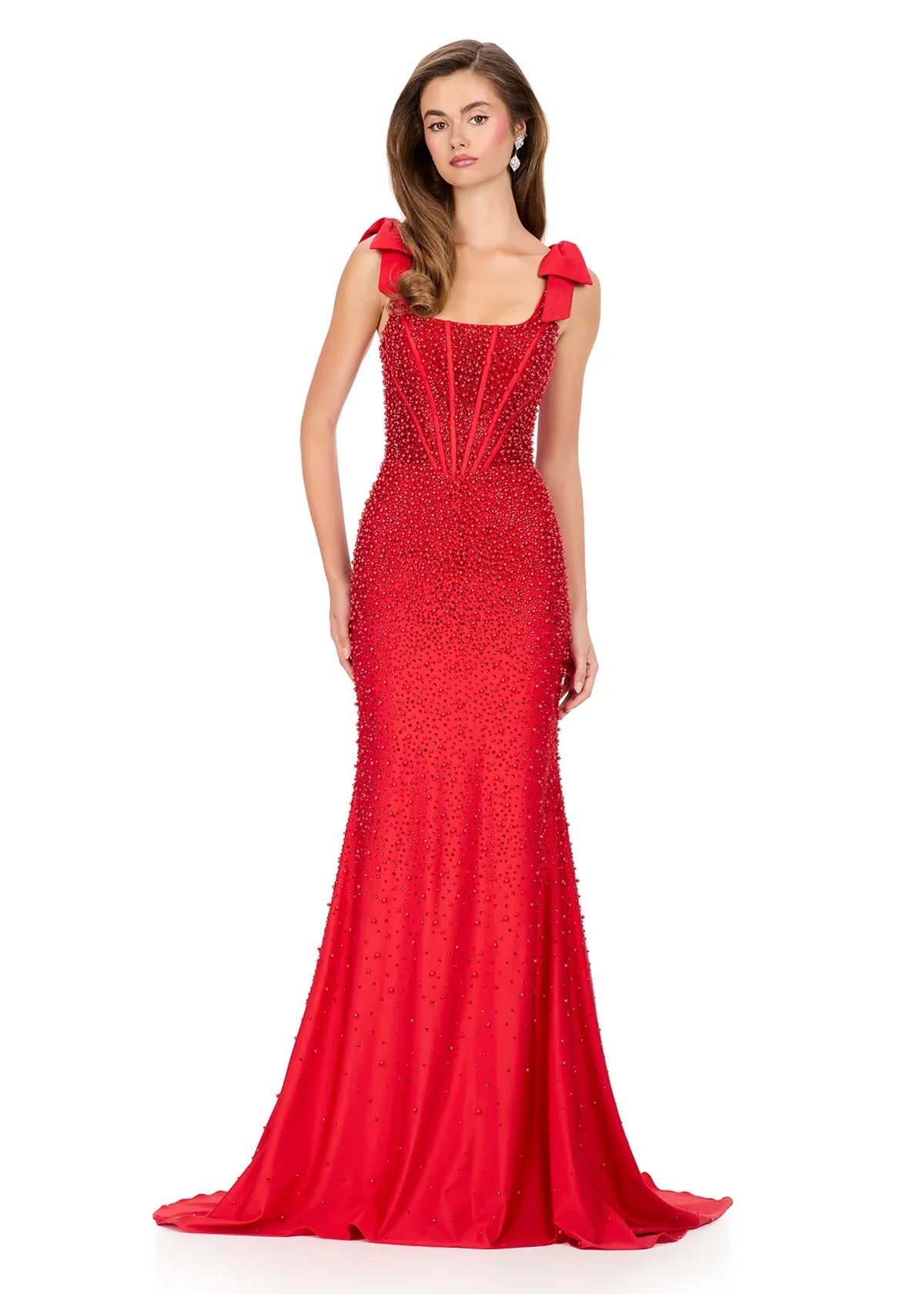 ASHLEYlauren Prom Dresses 4 / Red ASHLEYlauren 12179