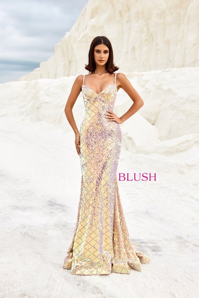 Blush Prom Dresses PROM 12125 BLUSH PROM