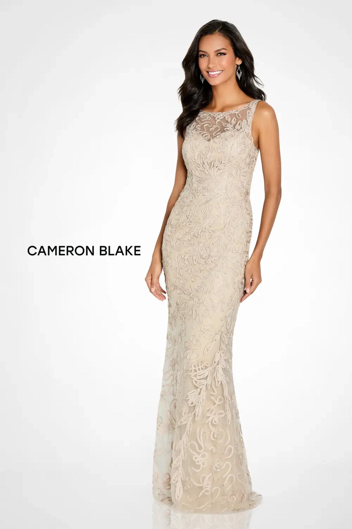 Cameron Blake Mother of the Bride Cameron Blake CB136 Mother of the Bride Dress