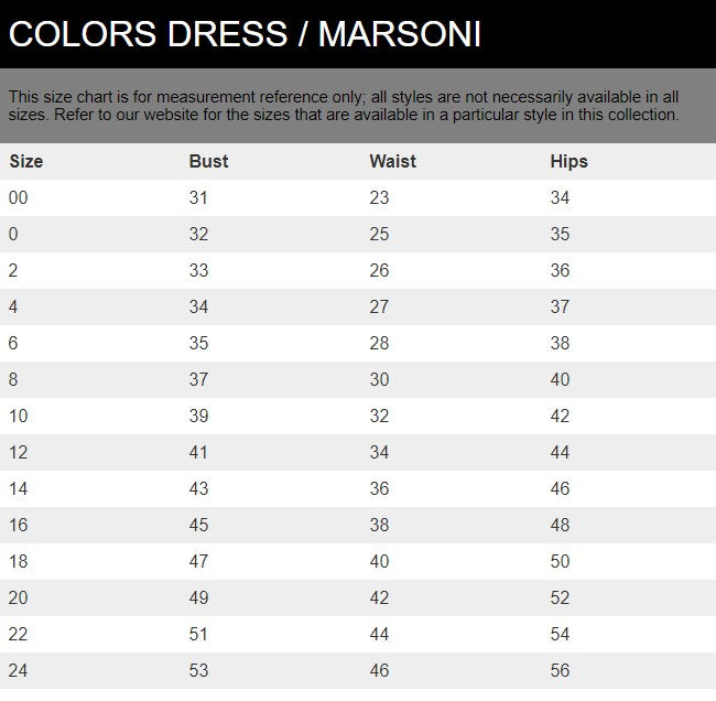 Colors Dress Evening Gown Colors Dress 3150