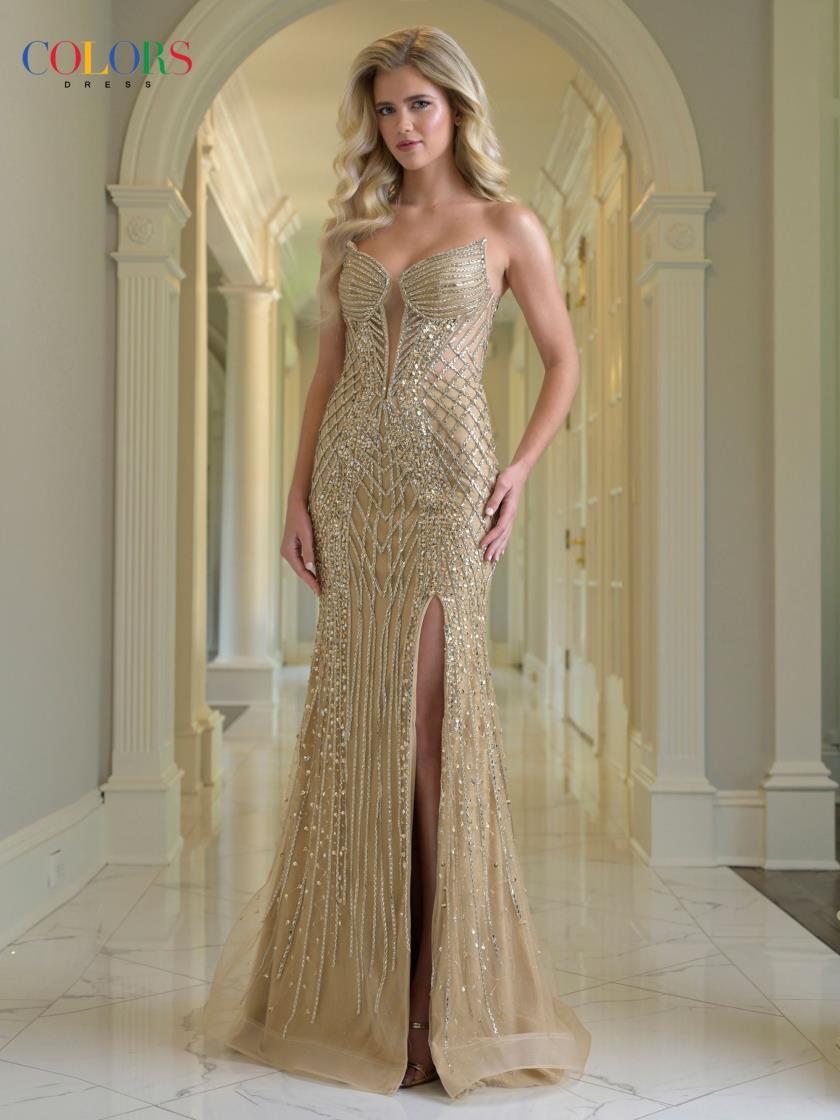 Colors Dress Evening Gown Colors Dress 3940