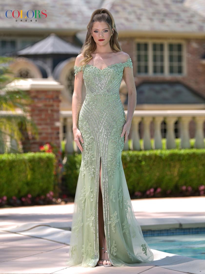 Colors Dress Evening Gown Colors Dress J131