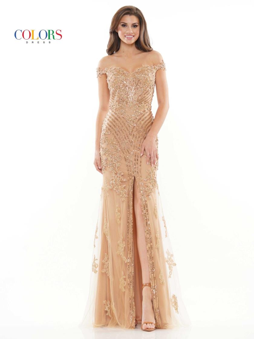 Colors Dress Evening Gown Colors Dress J131