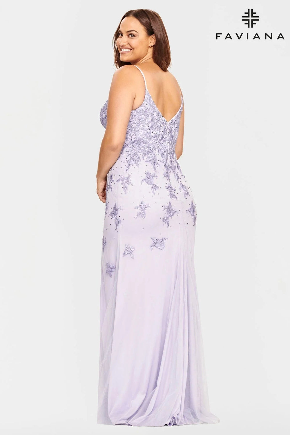 Faviana Evening Gown Copy of Plus Size FAVIANA 9535 Dress