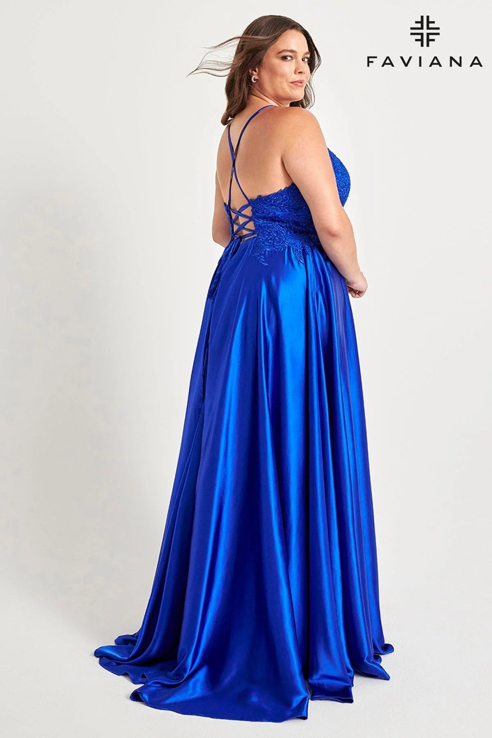Faviana Evening Gown Plus Size FAVIANA 9498 Dress