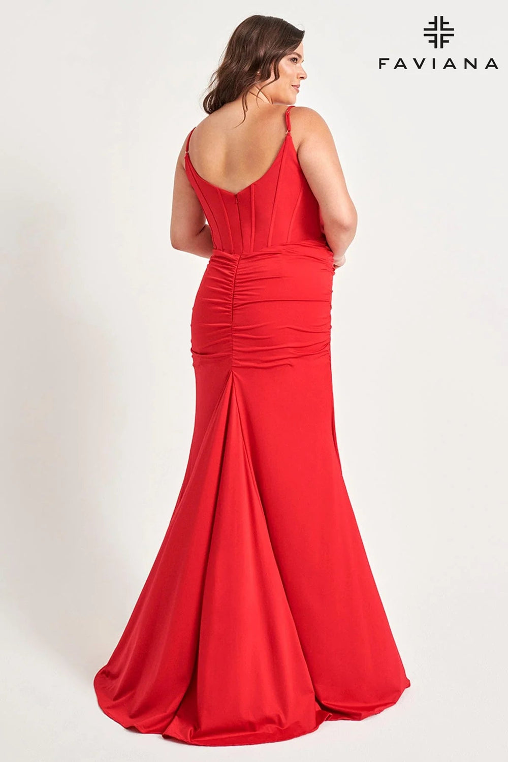 Faviana Evening Gown Plus Size FAVIANA 9544 Dress