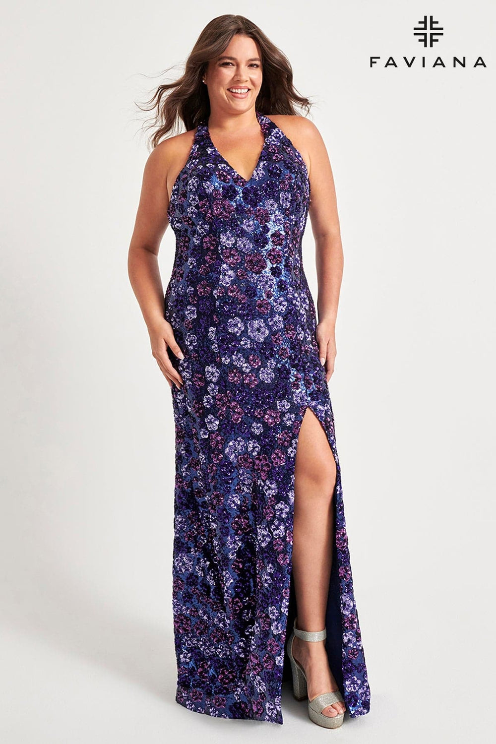 Faviana Evening Gown Plus Size FAVIANA 9560 Dress