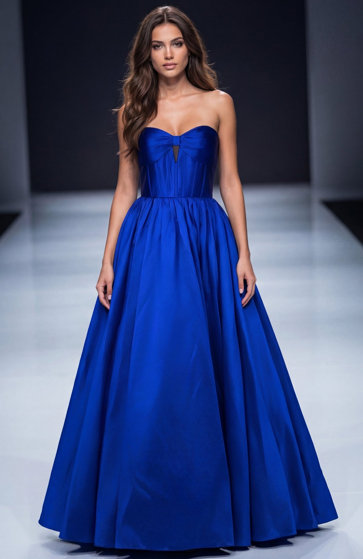 Jovani 43199 Sweetheart Ball Gown with Corset Back