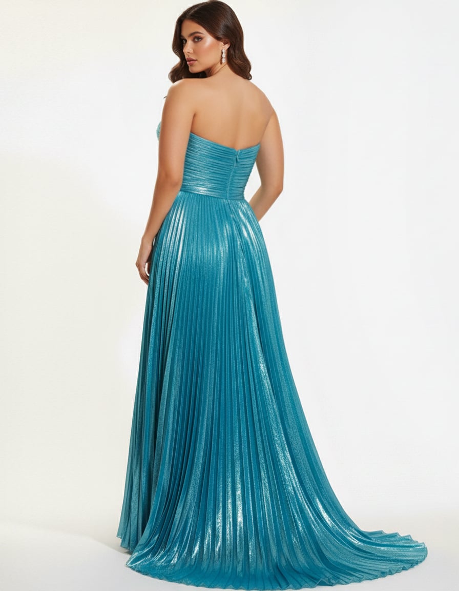 Jovani 44229 Sweetheart A-Line Gown with High Slit