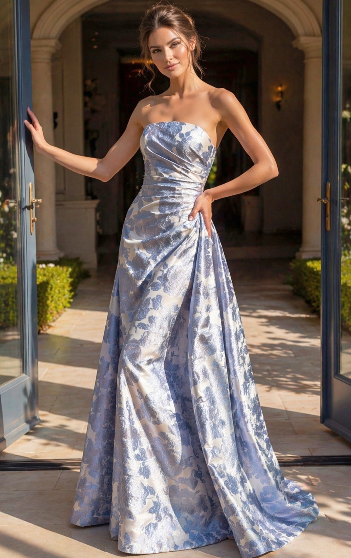 Jovani Evening Dress 00 / Perriwinkle Jovani 52088
