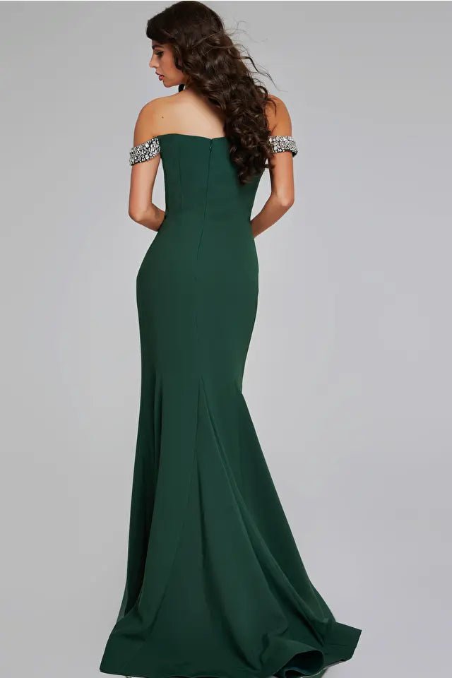 Jovani Evening Dress Jovani 42394 Elegant Off-Shoulder Gown