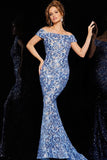 Jovani Jovani 1122 Off The Shoulder Mermaid Dress