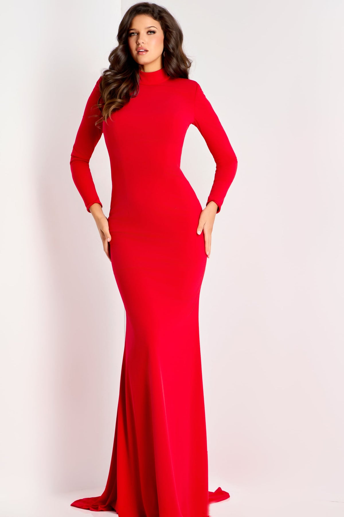 Jovani Mother of the Bride Dress 00 / Black Jovani 47081