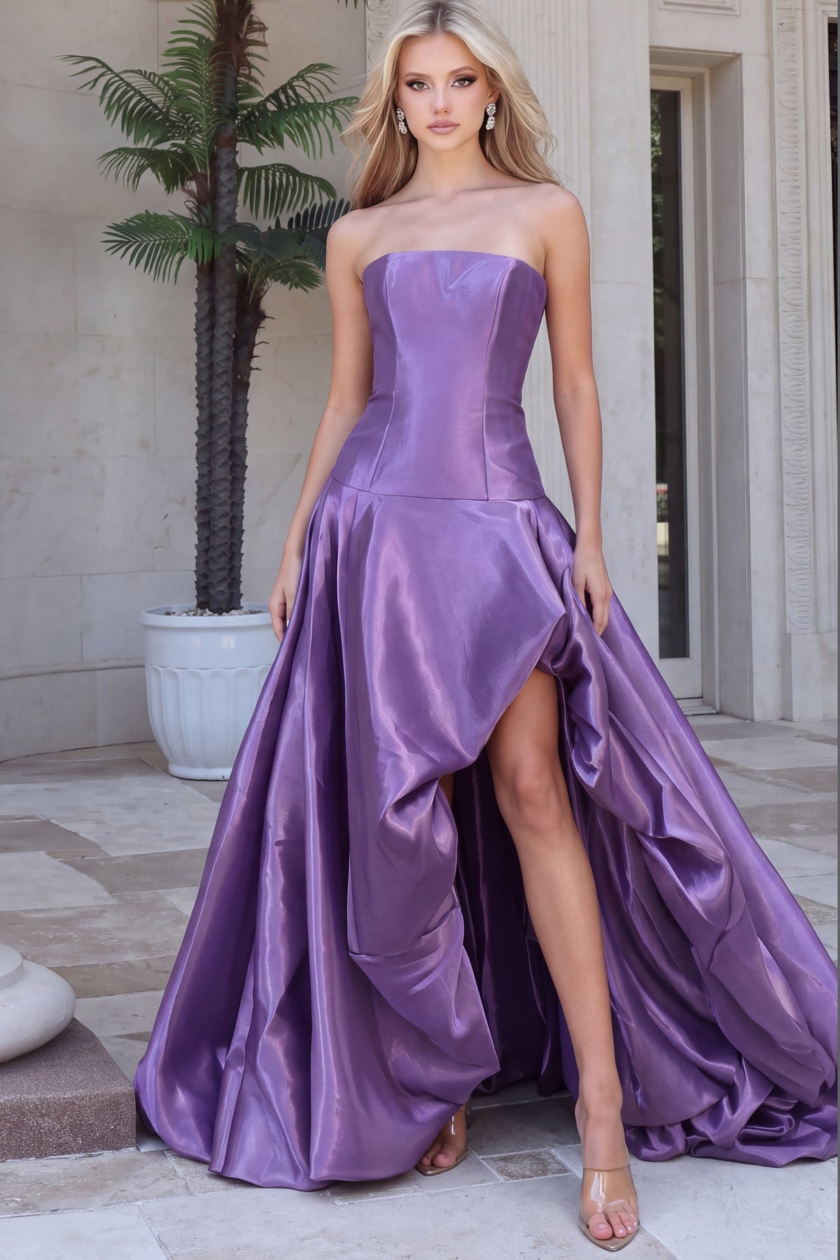 Jovani Prom Dress 00 / Purple Jovani 55165